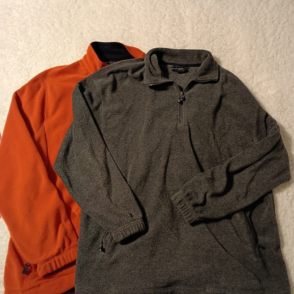 Pair Of Fleece Sweatshirts